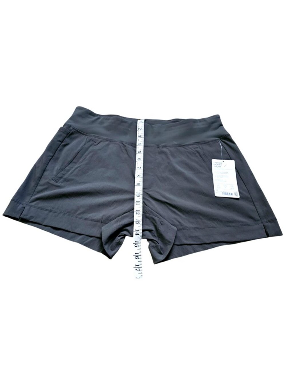 Trekkie North Hiking Shorts Womens Size 12 Olive Green Ripstop Fabric 4-Pockets - Picture 16 of 16
